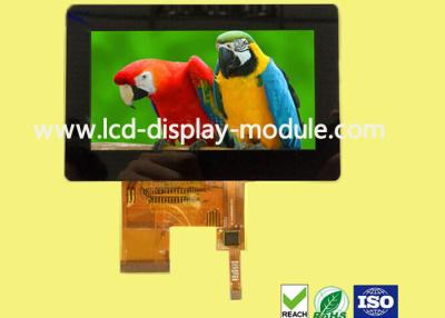 China CTP Touch Panel 4.3 Inch TFT LCD Touch Panle Display 3 SPI + 16/18 / 24 Bit RGB Interface for sale