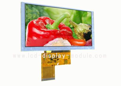 China WVGA 800x480 tft de alta resolución del módulo del lcd del módulo de la exhibición del lcd de 5 pulgadas en venta