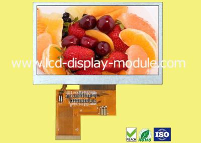 China 350 nits 16 bit / 24 bit RGB Module 4.3 Inch Screen 480x272 LCD for sale