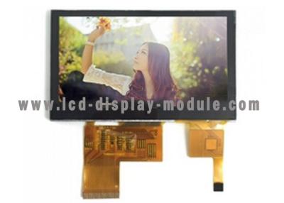 China exhibición marina del alto brillo de 4,3 de la pulgada de la pantalla táctil del LCD liendres de la exhibición 800 en venta