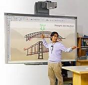 China New Interactive Touch Screen Smart Board , ROHS Classroom Interactive Whiteboard for sale