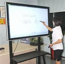 China 75 / Placas espertas da sala de aula de 65 polegadas, definição alta Digital Whiteboard interativo à venda