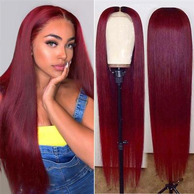 China Body Wave 30 32 Long Length Lace Front Wig For Black Women Free Lace Wig Samples Brazilian Cuticle Aligned Hair Lace Closure Wig for sale