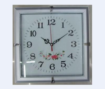 China Promotional living room wall clock, fashion square wall clock, wall clocks wholesale for sale