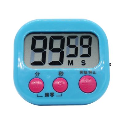 China Large 100 Minute Countdown Timer Fridge Magnet Digital LCD Kitchen Countdown Timer for sale