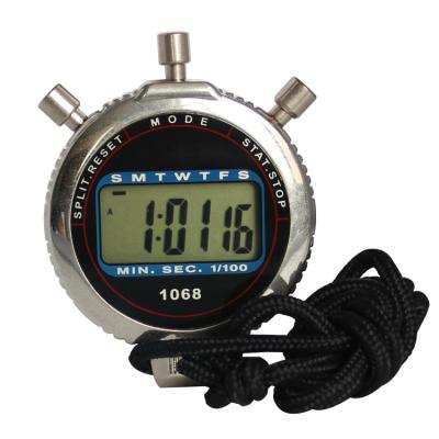 China Multifunction Professional Luxury Handheld Sport Watch Alloy Metal Luxury Training Stopwatch for sale