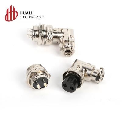 China Automotive High Quality GX16 Male And Female Aviation Connector Cable Aviation Plug for sale