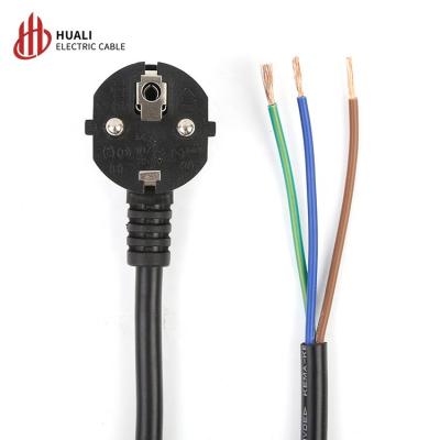 China Cheap Wholesale Price COMPUTER AC PC Power Extension Cable With Plug 2 Pin Eu Laptop Power Cord for sale