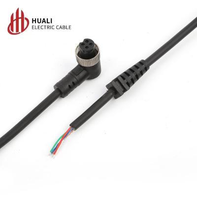 China Factory direct sales GX12 automotive aviation connector with injection spring cable for sale