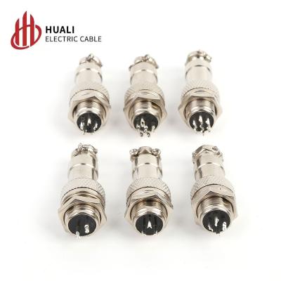 China Professional Automotive Manufacturer Custom Aviation Connector Waterproof Cable GX12 Aviation Plug for sale