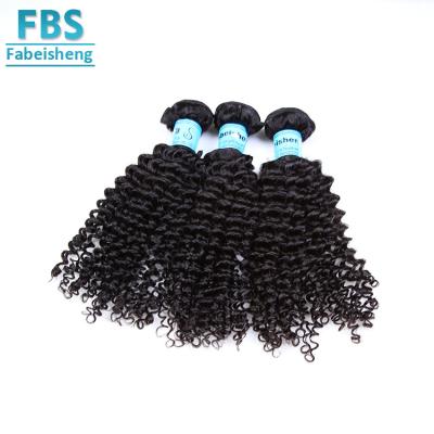 China Jerry Curl Virgin Hair Jerry Curl Virgin Hair Raw Nonchemical Processed Top Virgin Bundles Deep Loop Closure Hair Extensions for sale