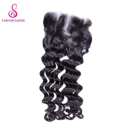 China Wave Front Closure Metal Hook And Loop Closure Hair Loose Lace Front Wig for sale