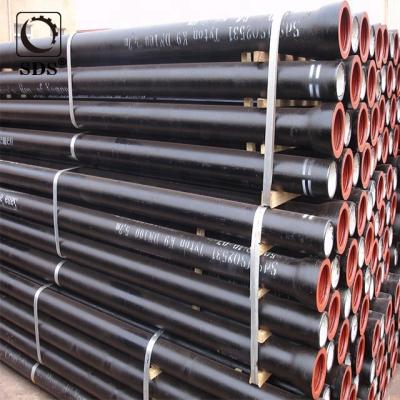 China K8/k9/10/k12 Water Ductile Iron Pipe for sale