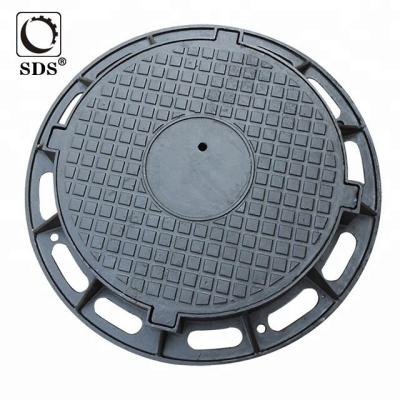 China Industry EN124 D400 Ductile Iron Manhole Cover for sale