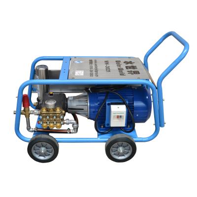 China Critical cleaning/300bar sewer jetting machines water jet electric high pressure cleaning machine residue free for sale