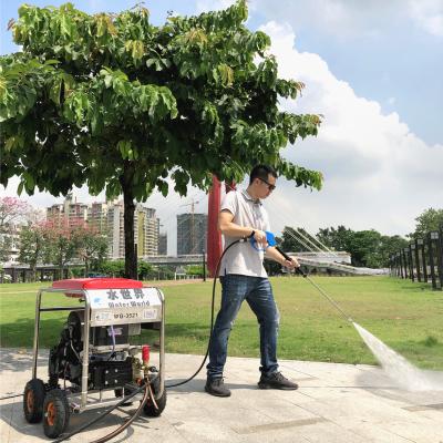 China Critical cleaning water high pressure stripper/residueless tree bark removal high pressure water jet machine 350bar for sale