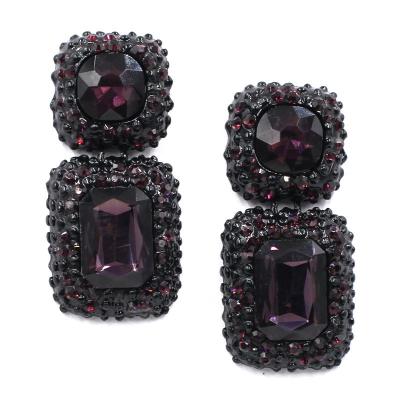 China 2020 CLASSIC fashion hot sale exaggerate rhinestone elegance earrings drop earrings JJF1309 for sale