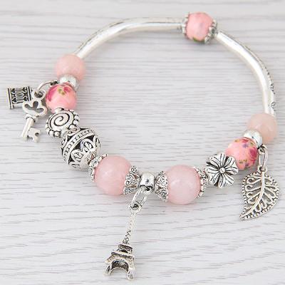 China Common Resin Fashion Bead Bracelets Can Mix Colors WY10112562 for sale