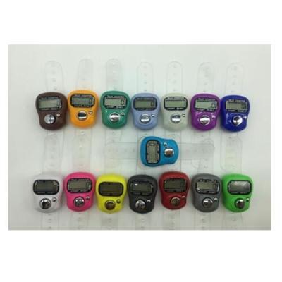 China Tally Counter Electronic Tally LCD Display Finger Ring Finger Ring Control Manual Digital Counter Muslim Tally Counter for sale