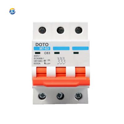 China Dz47-63 China 3p Single Phase Pole 32 Amp Mini C32 C63 Plastic Circuit Breaker / Mcb Types for sale