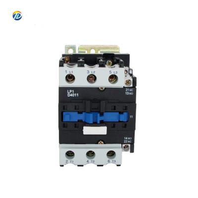 China LP1-D4011 LC1D 40A Motor Control Factory Price DC Contactor 110v 12V 24V 220V Volt DC 3 Pole Magnetic Contactor for sale