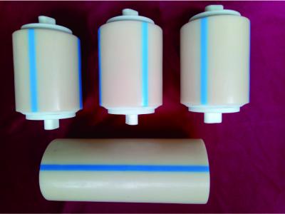 China Waterproof Cement Plant Nylon Conveyor Rollers / Small Diameter Conveyor Rollers for sale