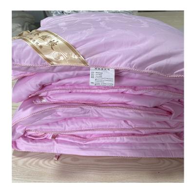 China Warm/eco-freiendly/breathable/ultra soft/comfort 1.5KG Super King Silk Filling Luxury Mulberry Silk Quilting 100% Long Silk Comforter Duvet for sale