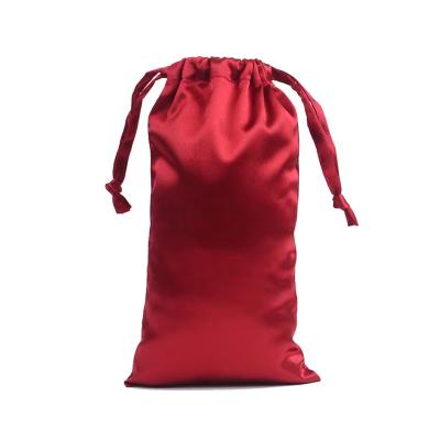 China Fashion Silk Like Drawstring Package Pouch Bag Storage Pouch Bag for sale