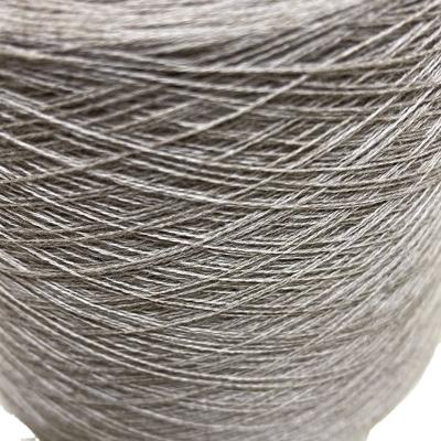 China Sustainable 90/10 Merino Wool Cashmere Blend Yarn Nm2/26 Dyed Wool Cashmere Yarn For Knitting for sale