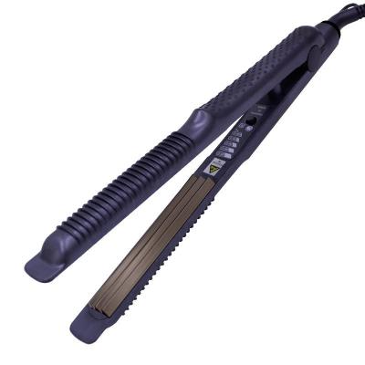 China Ceramic Drop Shipping Nano Titanium 450 Degree Professional Electric Flat Iron Straightener Curling For Salon for sale