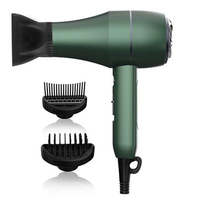 China Ionic Drop Shipping 1800W AC Motor Powerful Hot Salon Airbrush Volume One Stage Wind One Electric Hair Dryer with Nozzle Diffuser Comb for sale