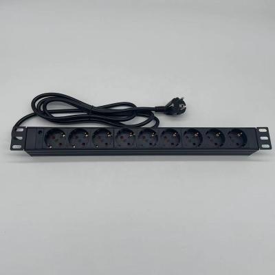 China Aluminum+PC plastic 1U 19