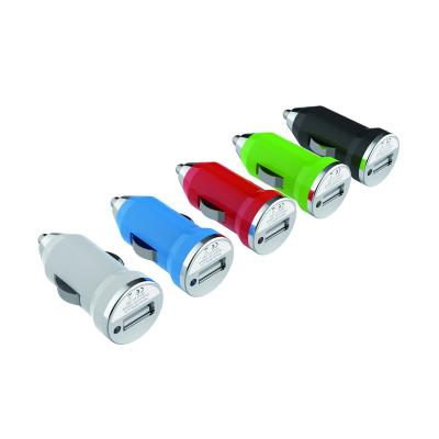 China Cheap MP3/MP4 Player 5V 1.2A 2A Bullet Car Charger USB Charger For Mobile Phone/Pad for sale