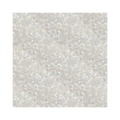 China Pearl White Seamless Parquet Shell Mosaic Slab For Bathroom/Kitchen Backsplashes for sale