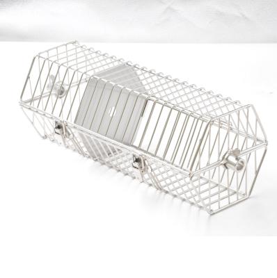 China Easily Cleaned Fit BBQ Universal Outdoor Grill Rotisserie Stainless Steel Cooking Basket for sale