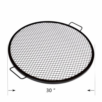 China Corrosion resistance outdoor camping heavy duty 30 in. round X-marks. diameter grate cook grate for sale