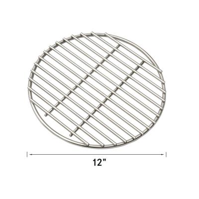 China Easily Cleaned 12 Inch Round Grill Grid For Kamado Grill for sale