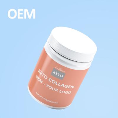 China OEM Anti Aging Collagen MCT Oil Keto Powder for sale