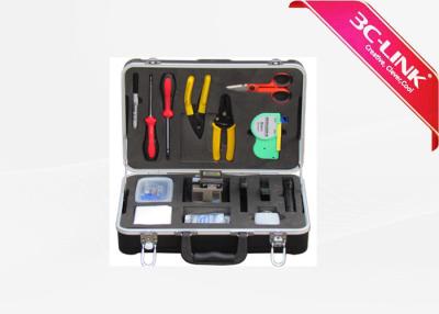 China FTTH Fiber Optic Machine Fiber Tool kit & Cleaning kit  fiber splicing tool kits for sale