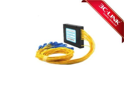 China Kundengebundene ABS schreiben Faser Optik-PLC-Teiler 1 x x N/2 N 1260~1610 Waveleng zu verkaufen