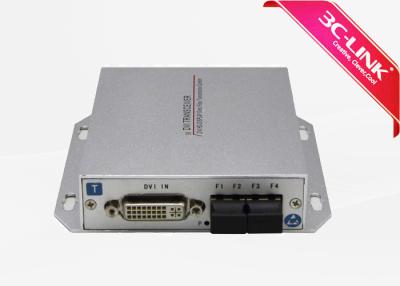 China Digital DVI Over Fiber Video Converter 1080P Max Bandwidth 500M No Need Software Set for sale