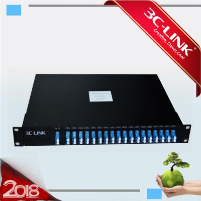 China 16 Channel Unit  DWDM-MUX-DEMUXfor Passive DWDM System Low Crosstalk for sale