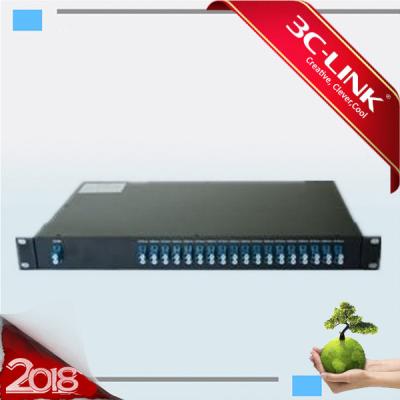 China 10 Channel DWDM MUX DEMUX Unit CATV Fiber Optic System / Fiber Optic Amplifier for sale