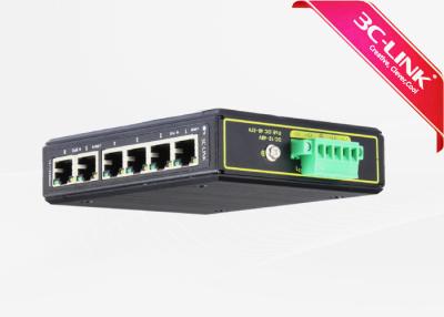 China Ethernet Industriële POE Schakelaar 4 10/100M POE + 2 100M OPSTRAALVERBINDING UTP Te koop