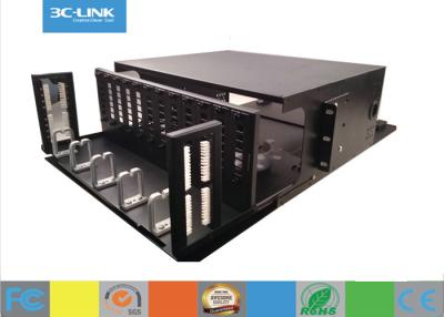 China 144 Cores 4U Rack Mounted Optical Distribution Frame Patch Panel High density for sale