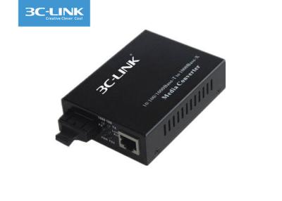 China 10 / 100/1000Base ethernet vezelmedia converter10km, enige vezelmedia convertor Te koop