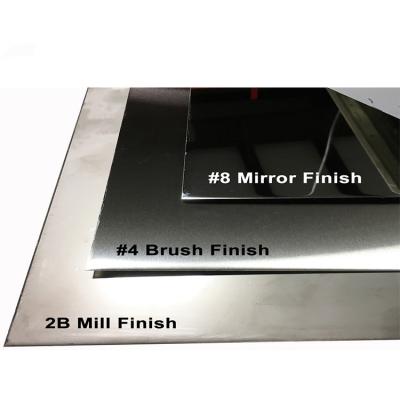 China Decoration ASTM 201 304 316 304L 2MM 4MM 3MM price sheet metal 316l stainless steel for sale