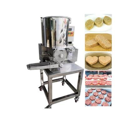 China Low Energy High Speed ​​Hot Selling Mini Manual Automatic Burger Patty Maker Forming Meat Pie Patties Making Machine for sale