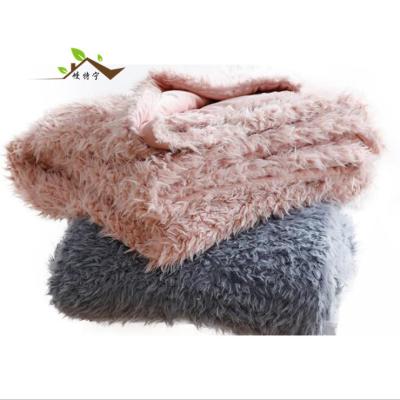 China China Factory Manufacturer Sustainable Luxurious Plush TV Queen Thick Fleece Sherpa Fleece Blankets for sale