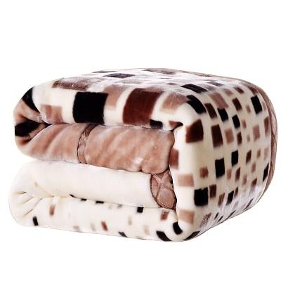 China PORTABLE Raschel Covers Hot Selling Raschel Mink Bedding Blankets For Winter for sale